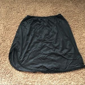 Satin Mini Skirt